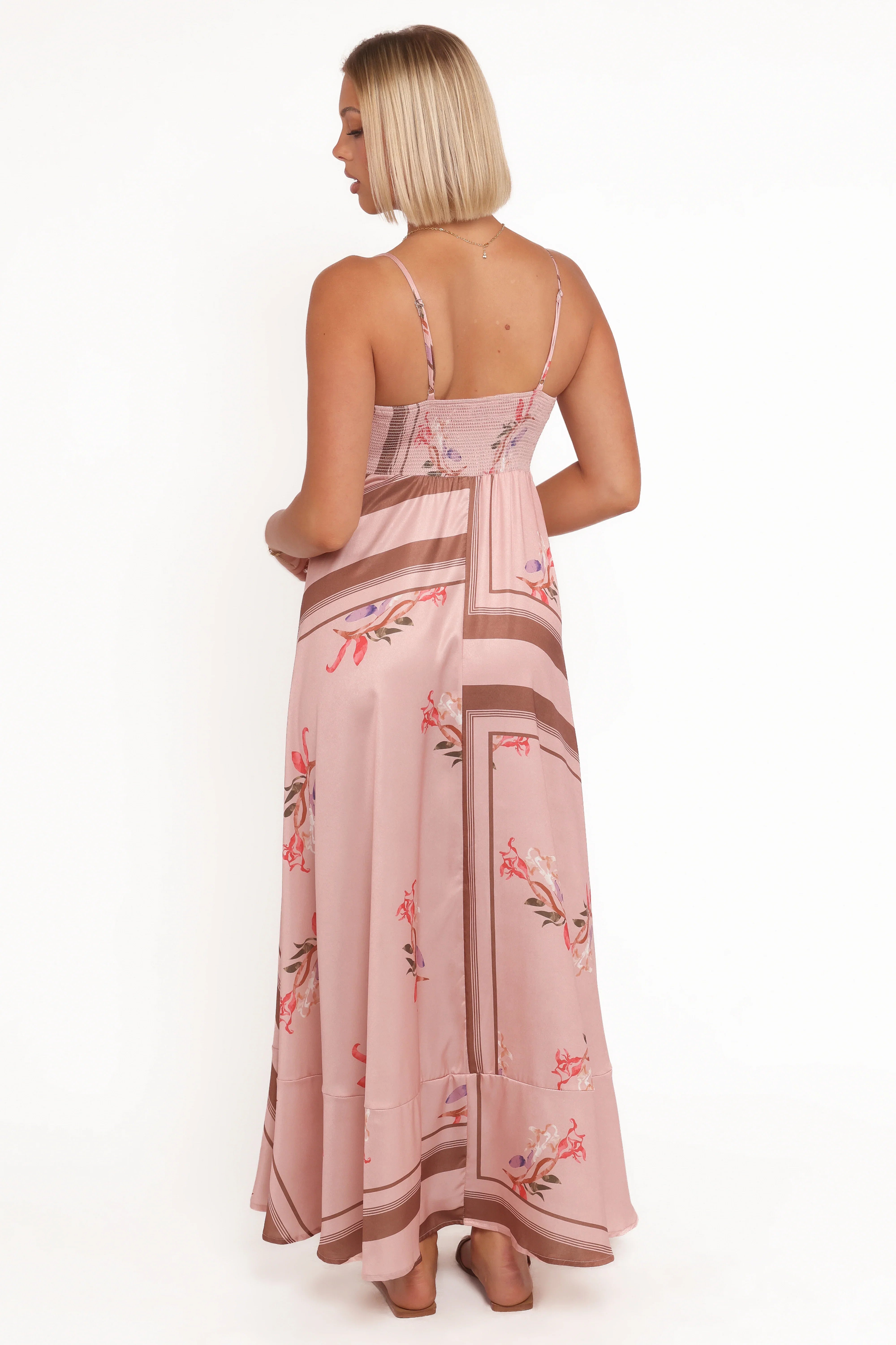 Elanor Maxi Dress Pink Cocoa