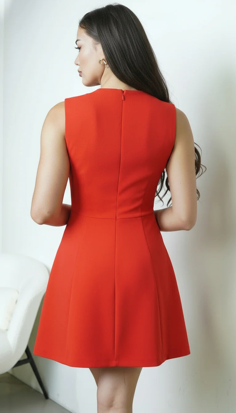 Ardor Mini Dress Red