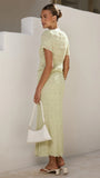 Maisie Maxi Skirt Matcha