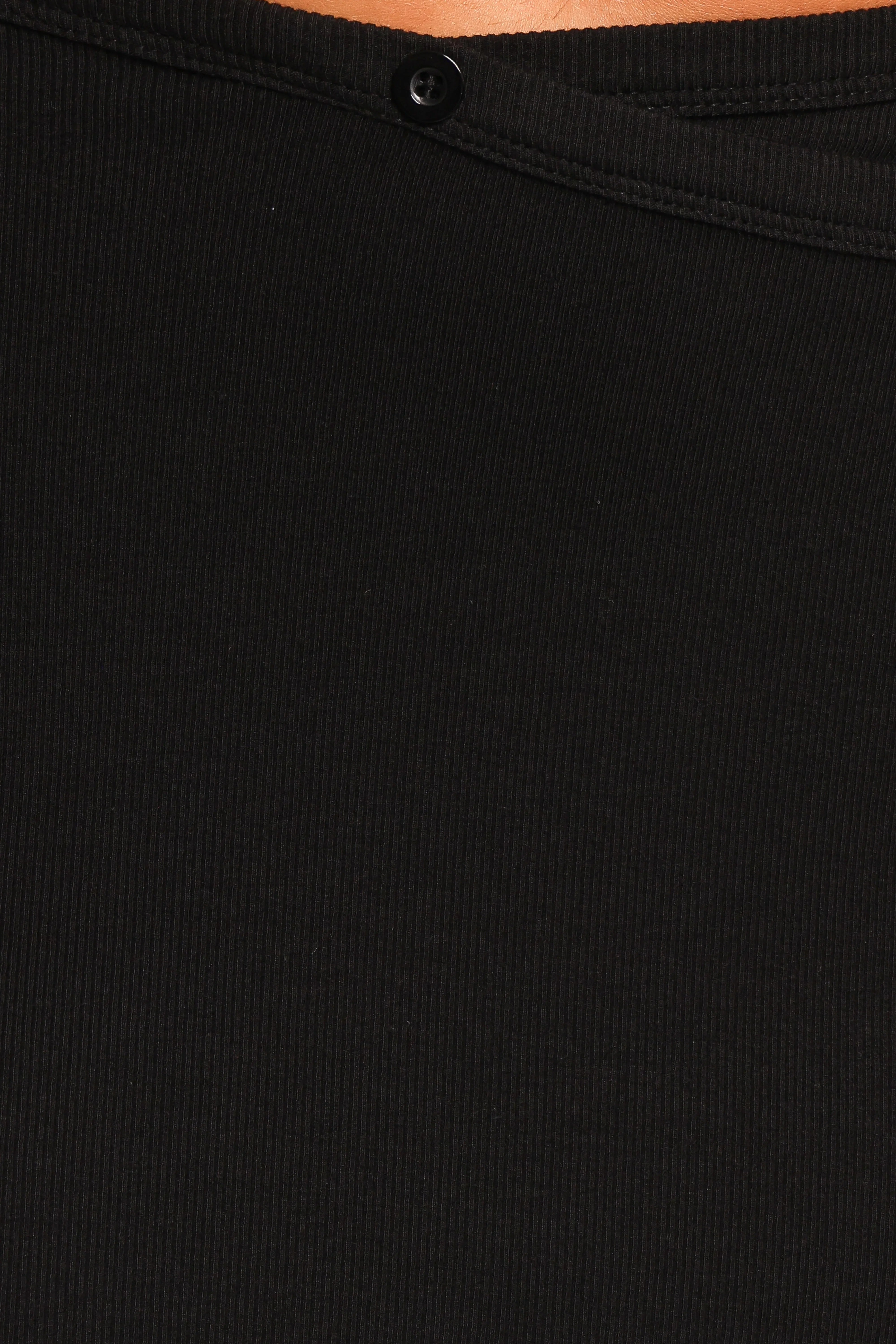 Adeline Long Sleeve Skirt Set Black