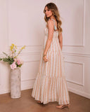 Scenic Views Tiered Floral Maxi Dress