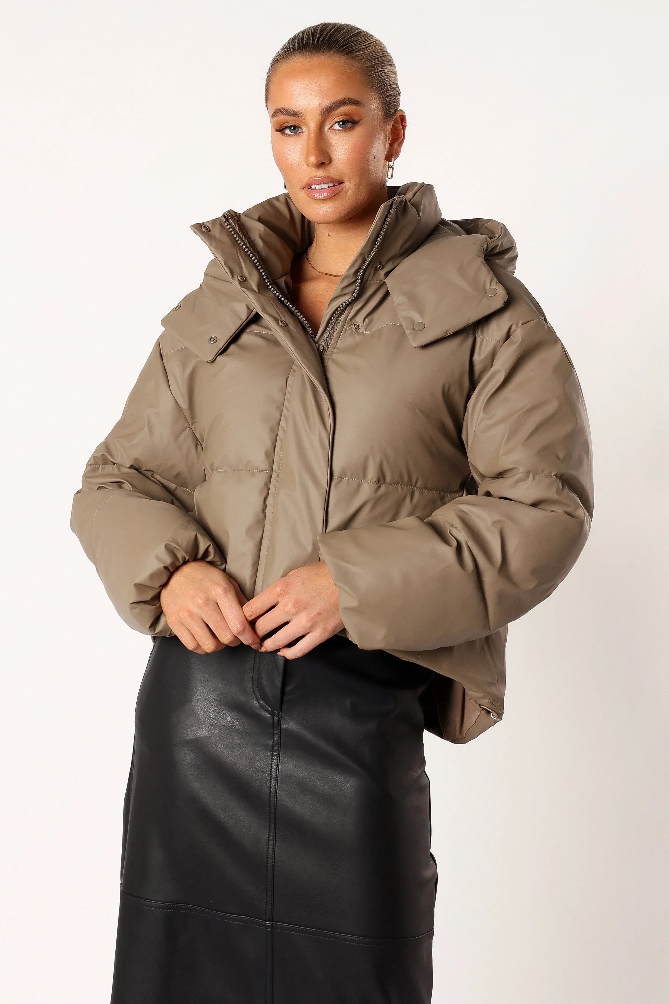 Tania Puffer Jacket Mocha
