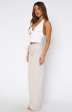 Wont Look Back Pants Beige