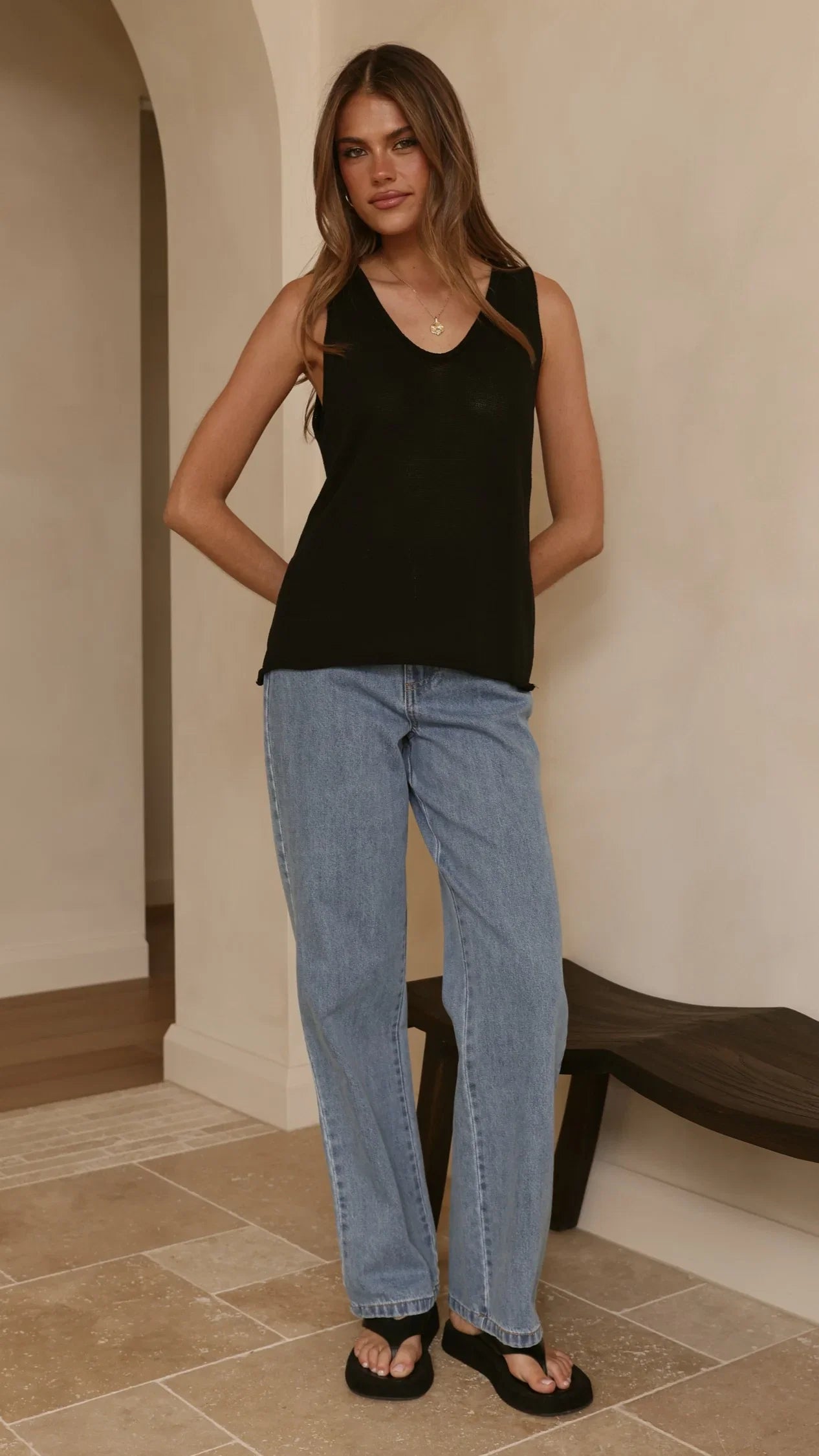 Zaeli Jeans Mid Blue