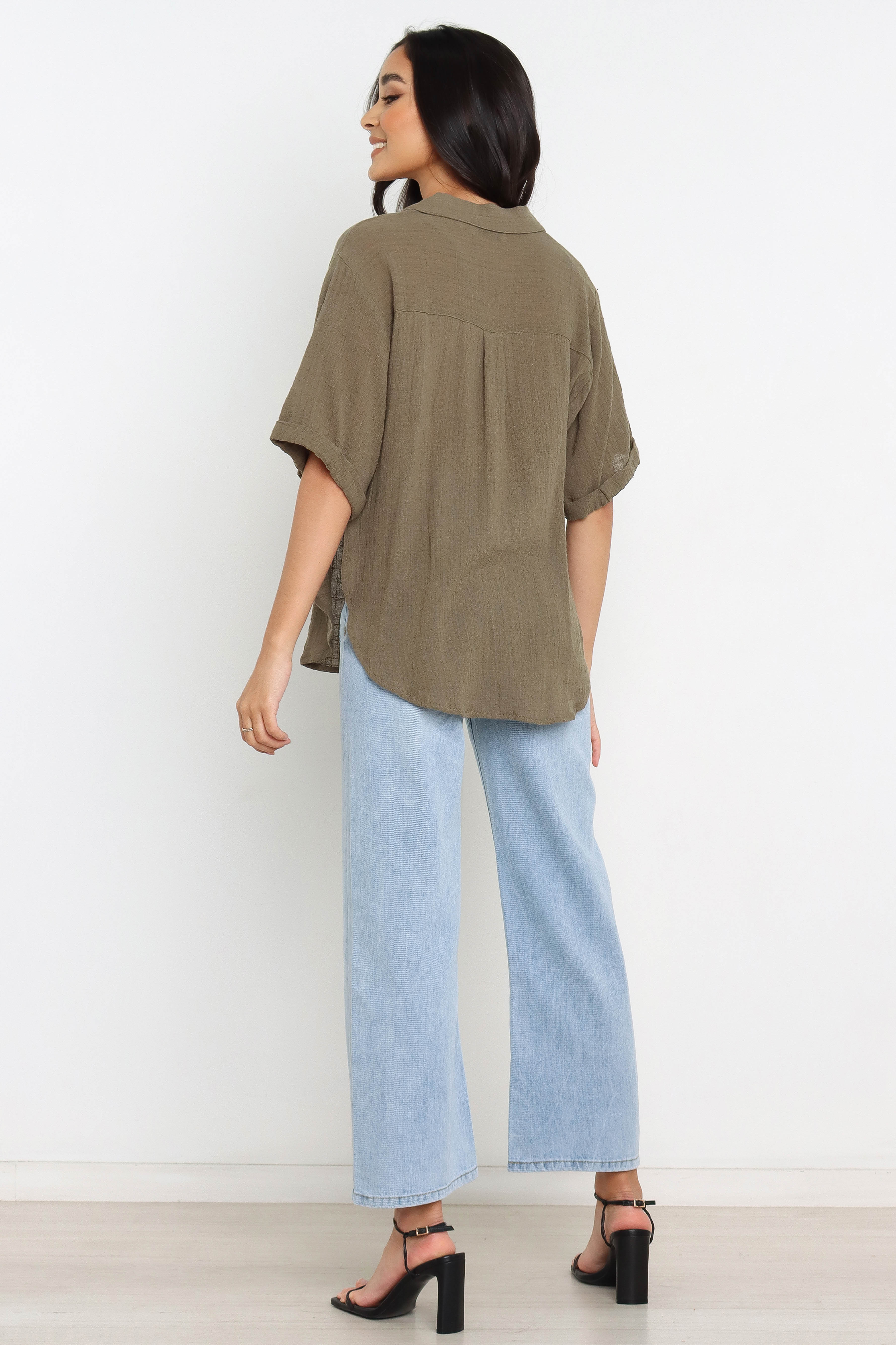 Dion Top Olive