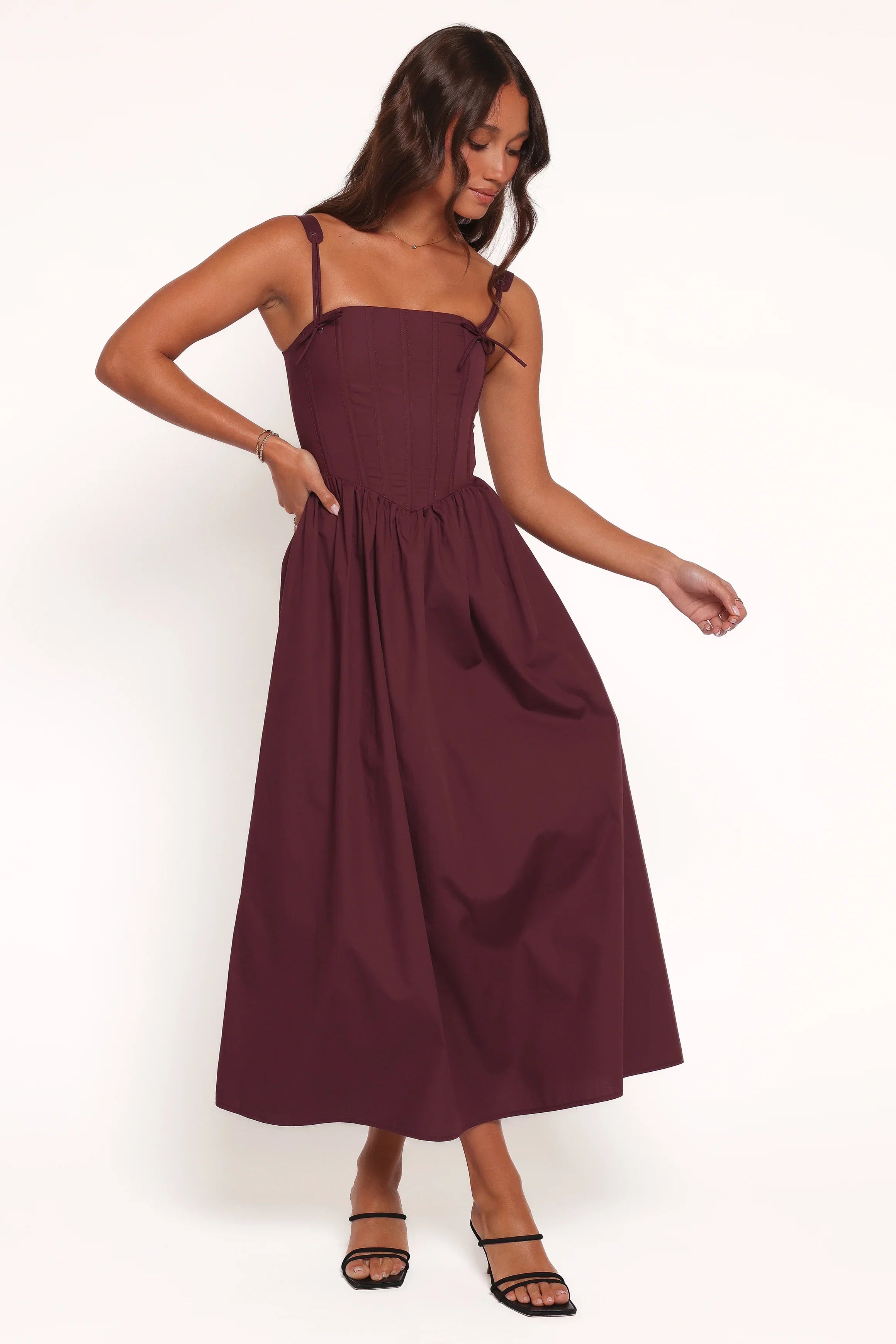 Zenobia Midi Dress Cherry