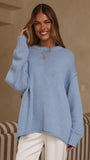 Hayden Knit Jumper Blue