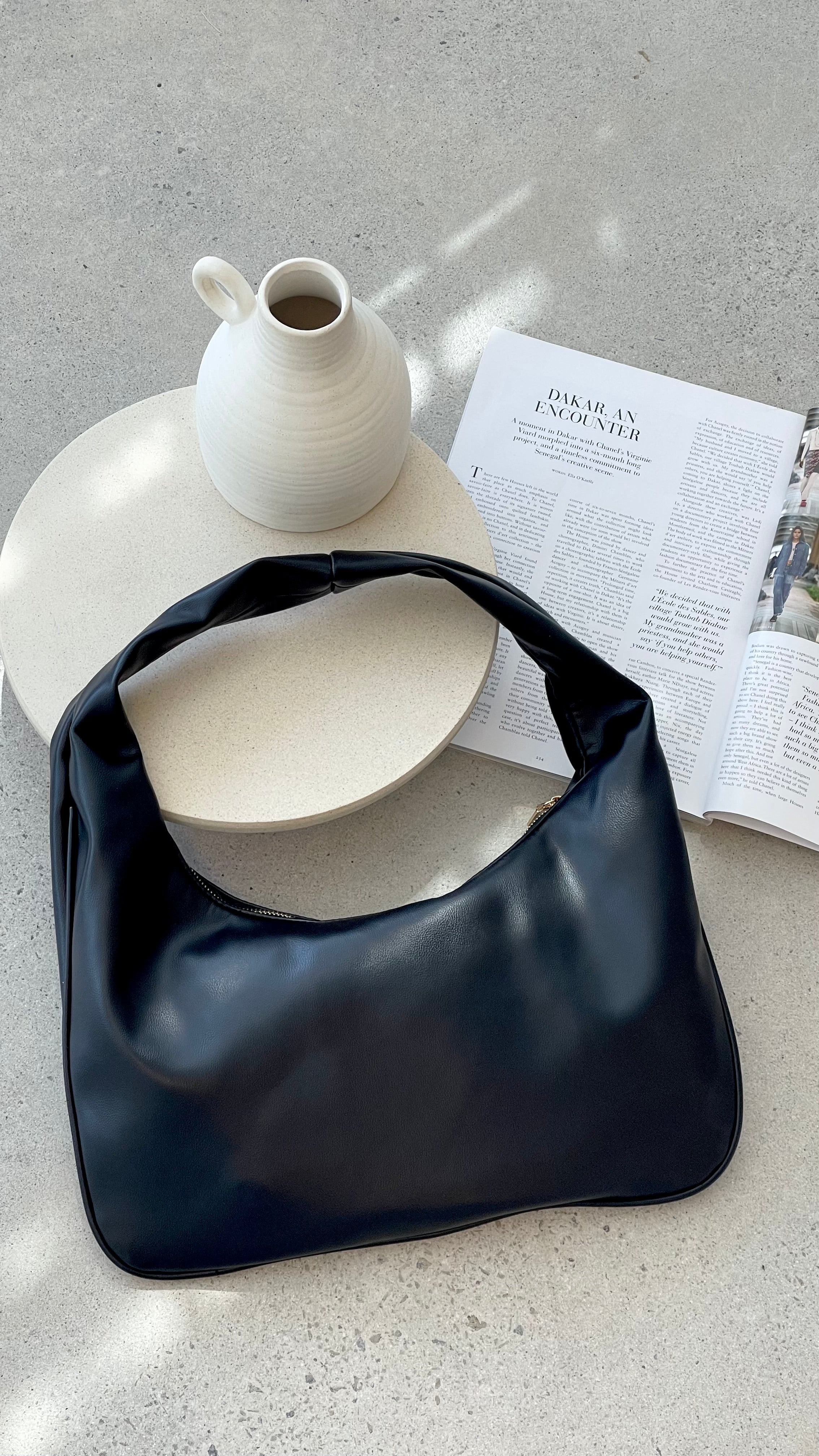 Cromwell Hobo Bag Black