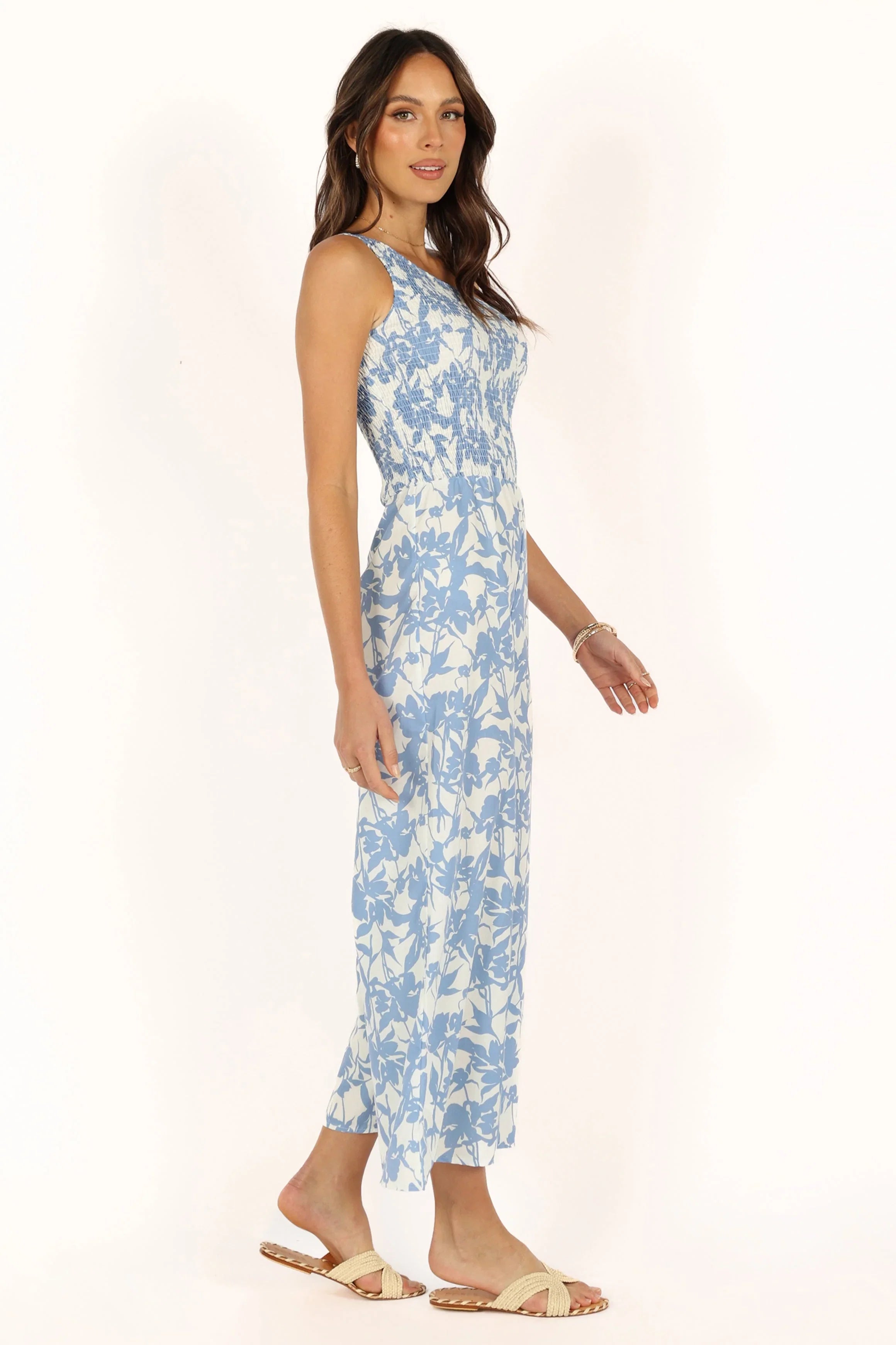 Rae Jumpsuit Blue Floral