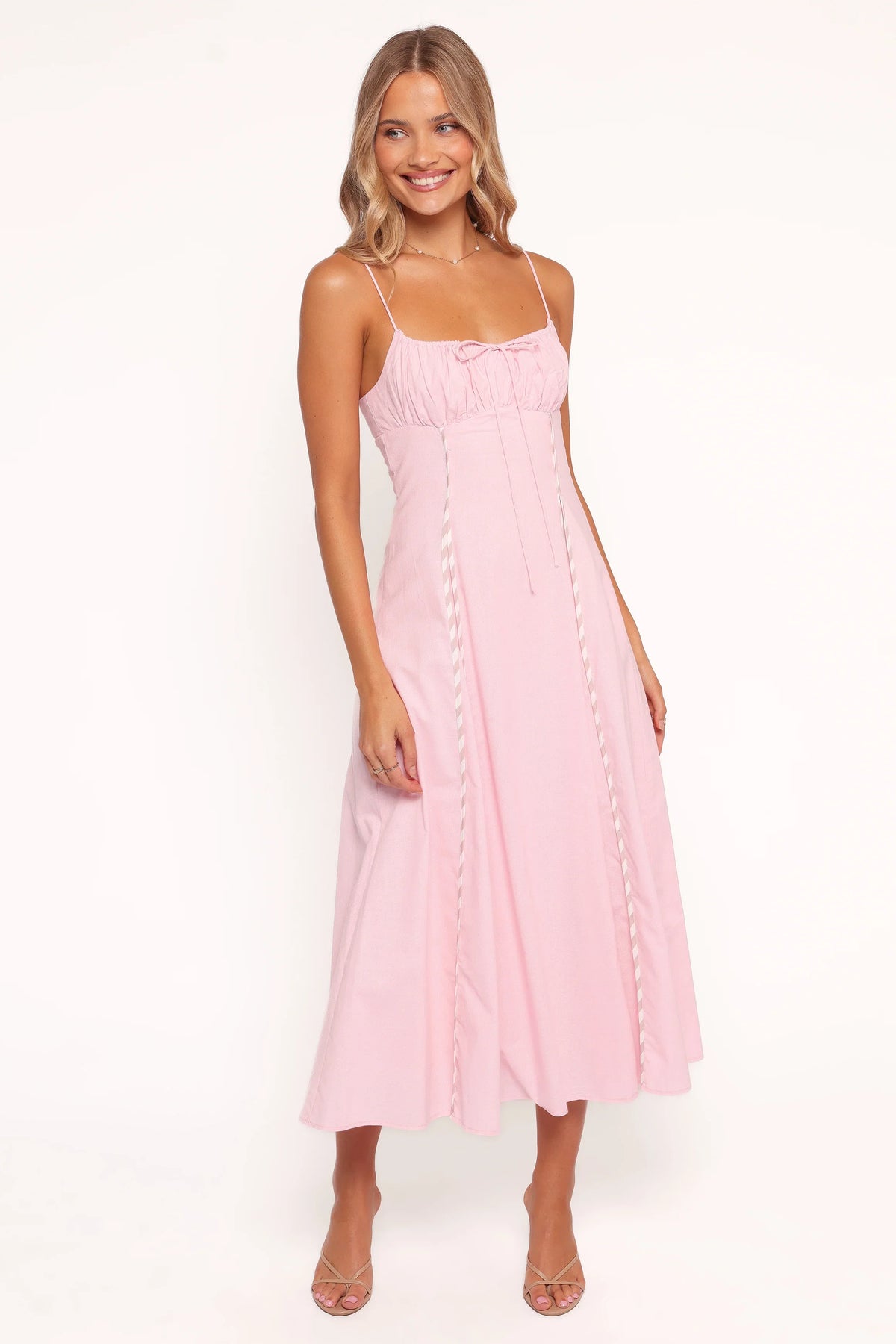 Talyn Midi Dress Pink