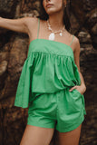 Serina Short Set Green