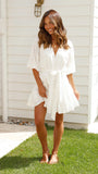 Sally Mini Dress White