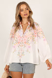 Tiarna Shirt White Floral