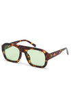 James Sunglasses Tort Green