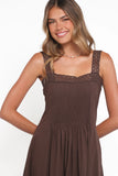 Alandra Maxi Dress Brown