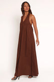Kaida Maxi Dress Espresso