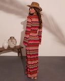 Tropic Allure Crochet Cover Up Maxi Dress