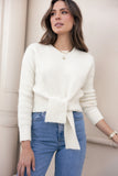 Captivate Knit Sweater Cream