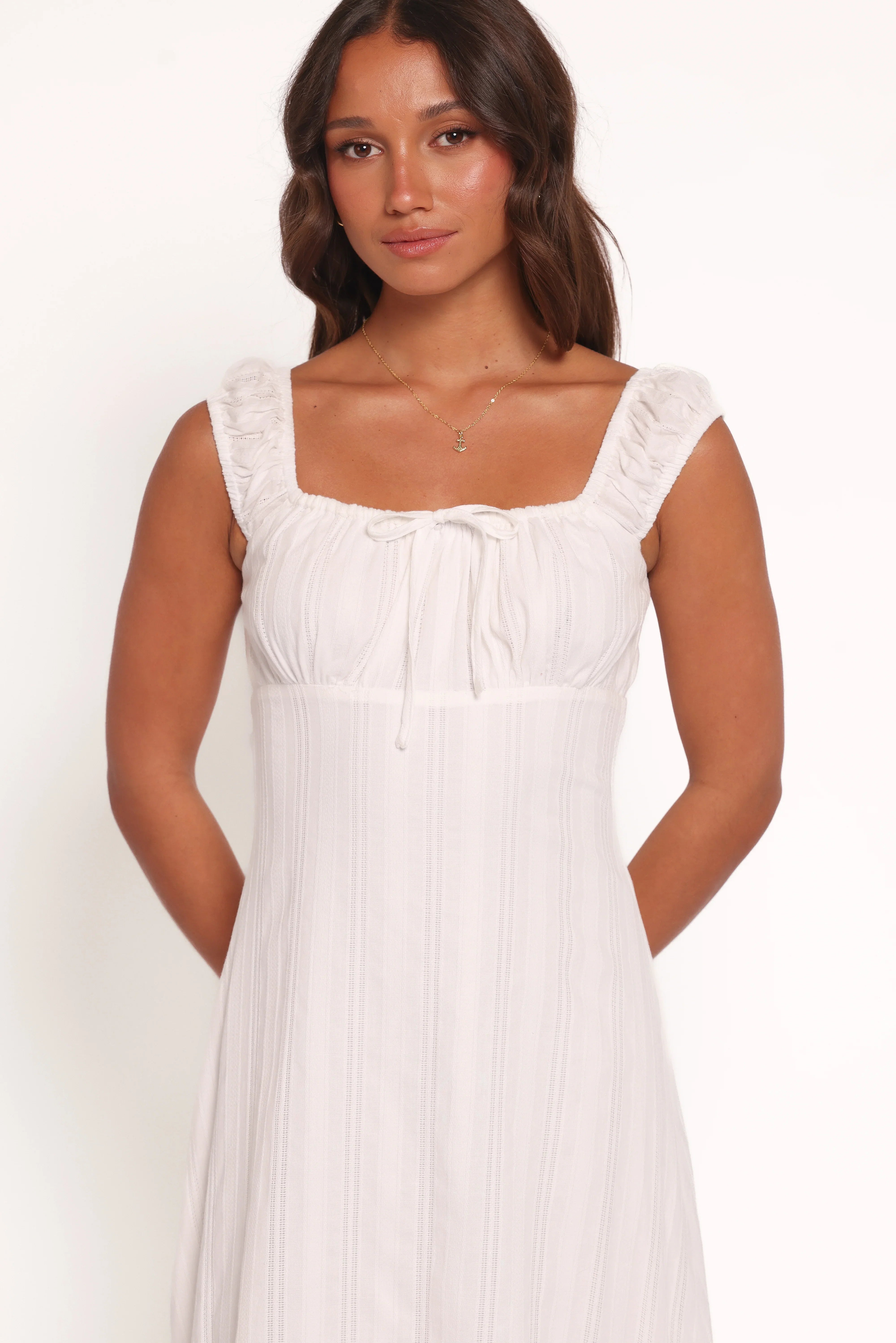Jessalyn Maxi Dress White
