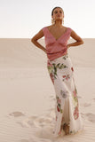 Evie Maxi Skirt Native Flora