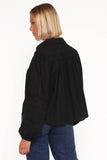 Catania Lace Inset Top Black