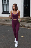 Form Leggings Plum Cream