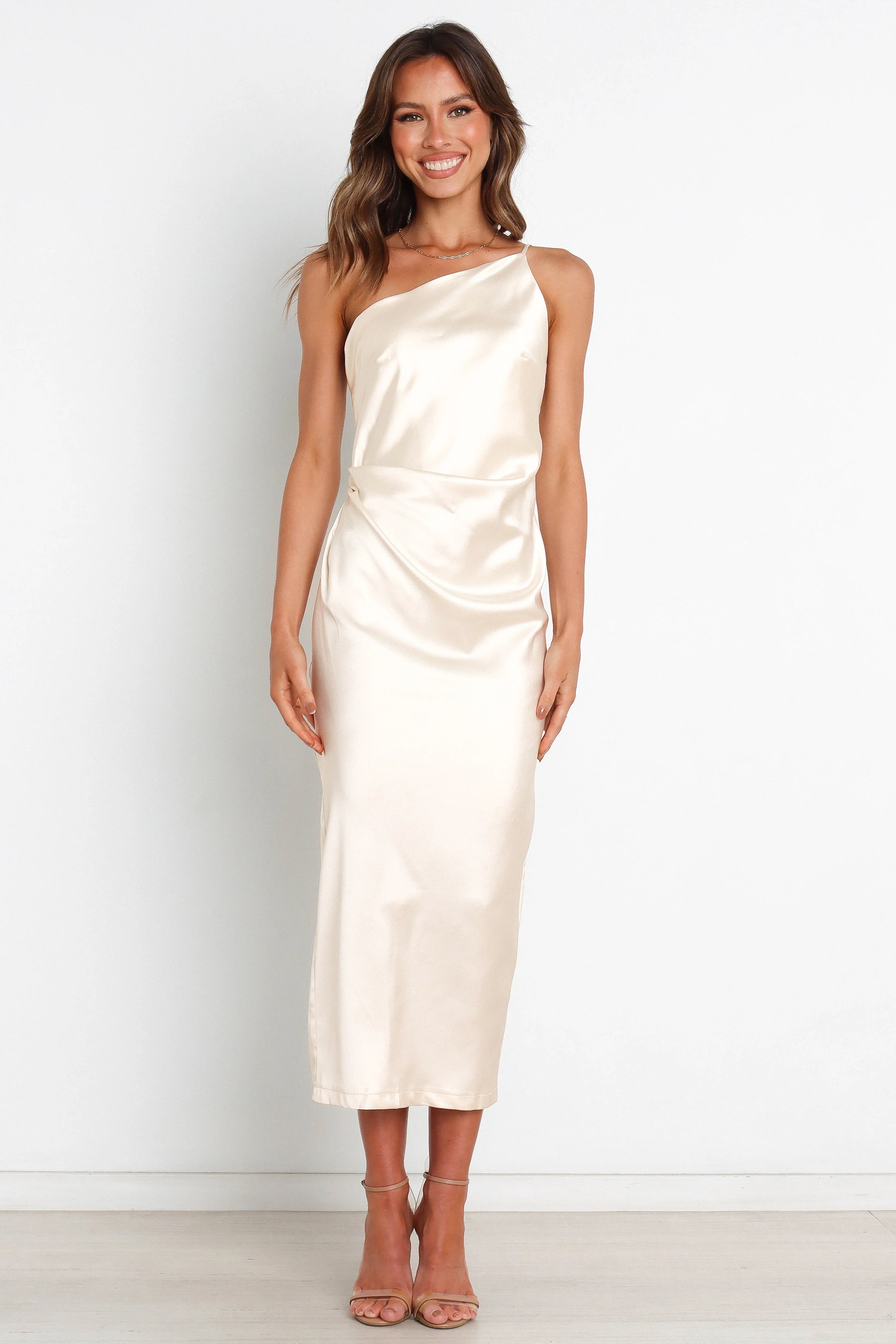 Luella Dress Pearl White