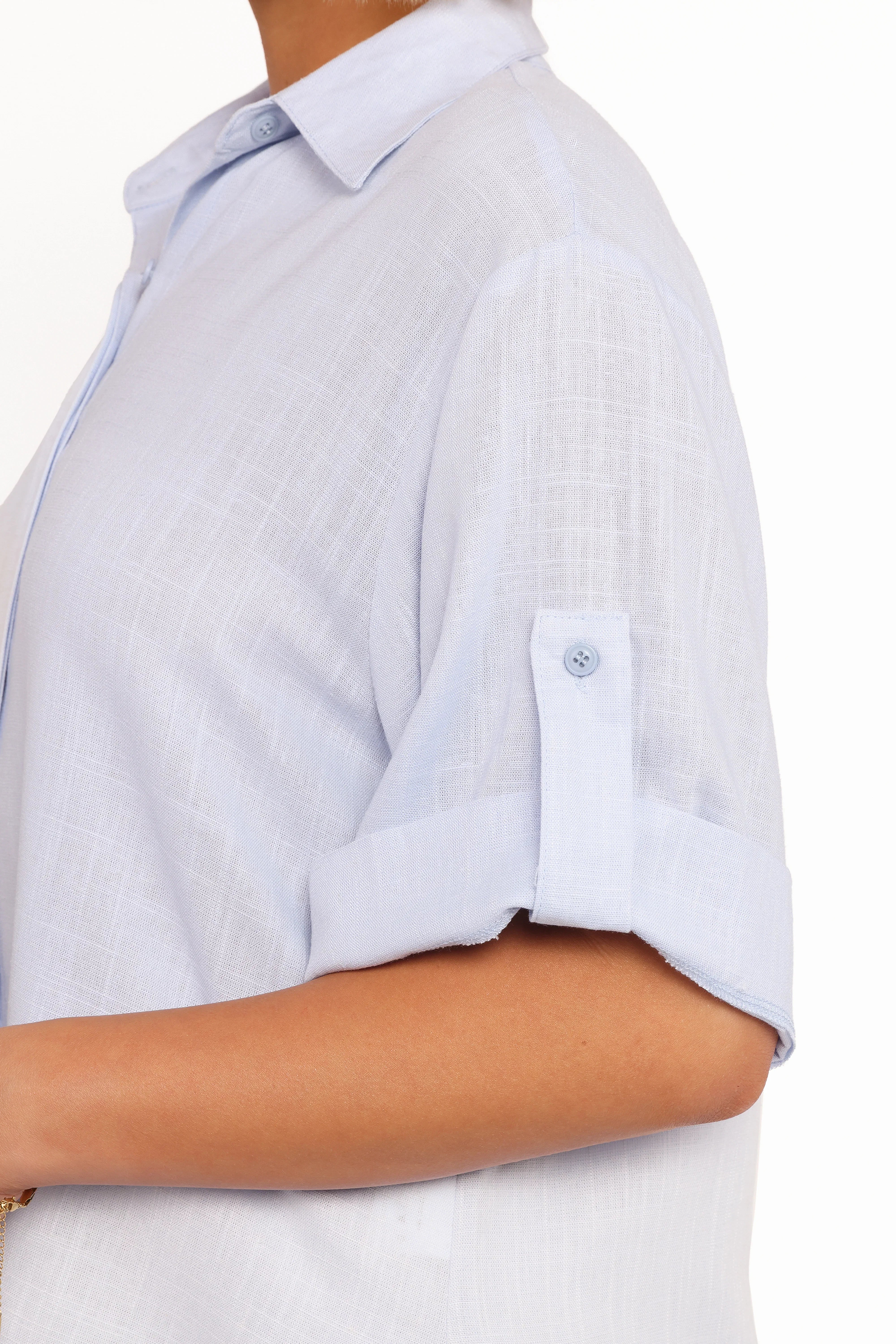 Shelley Short Sleeve Shirt Pale Blue