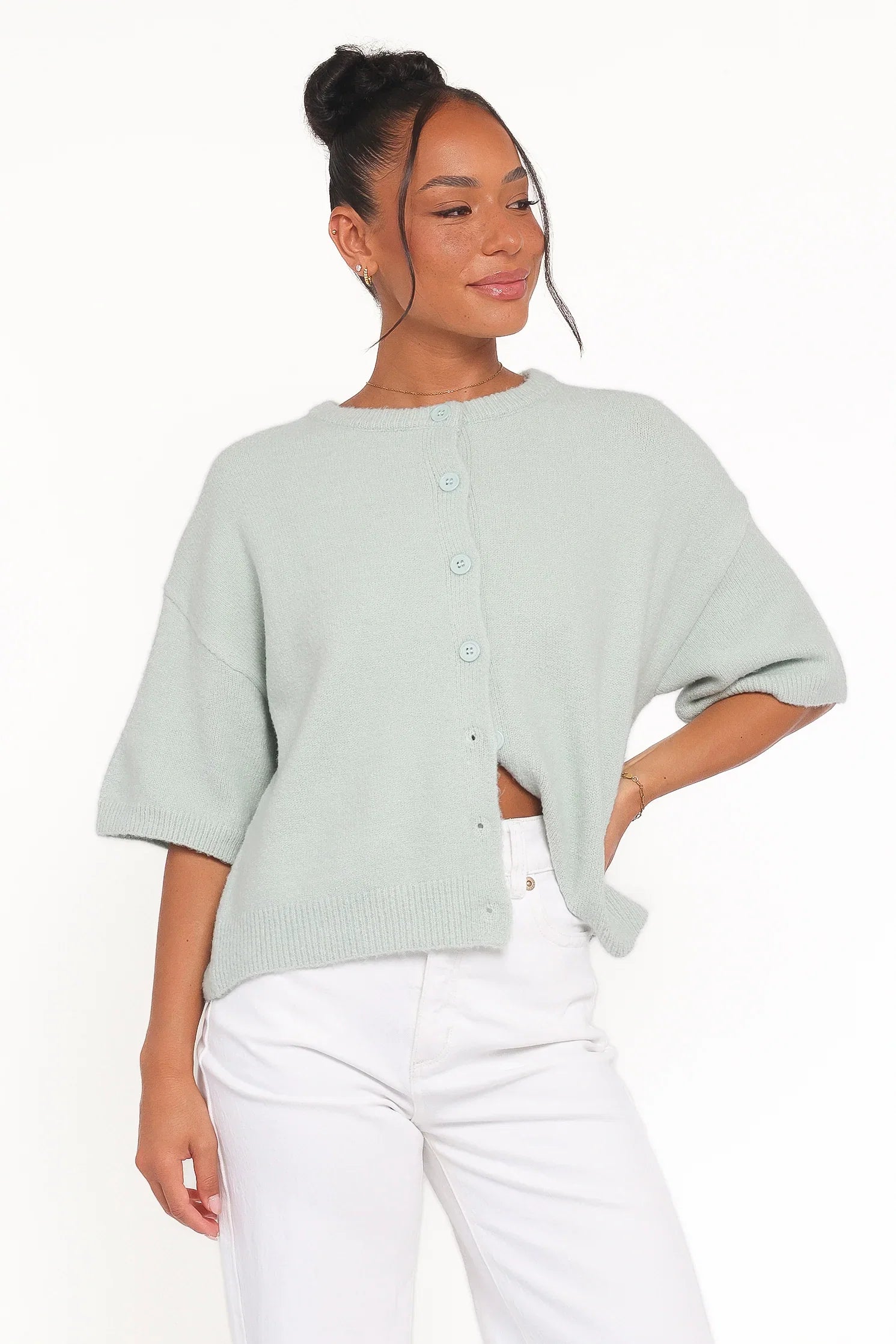 Lilith Knit Top Sage