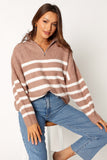 Miranda Knit Sweater Taupe