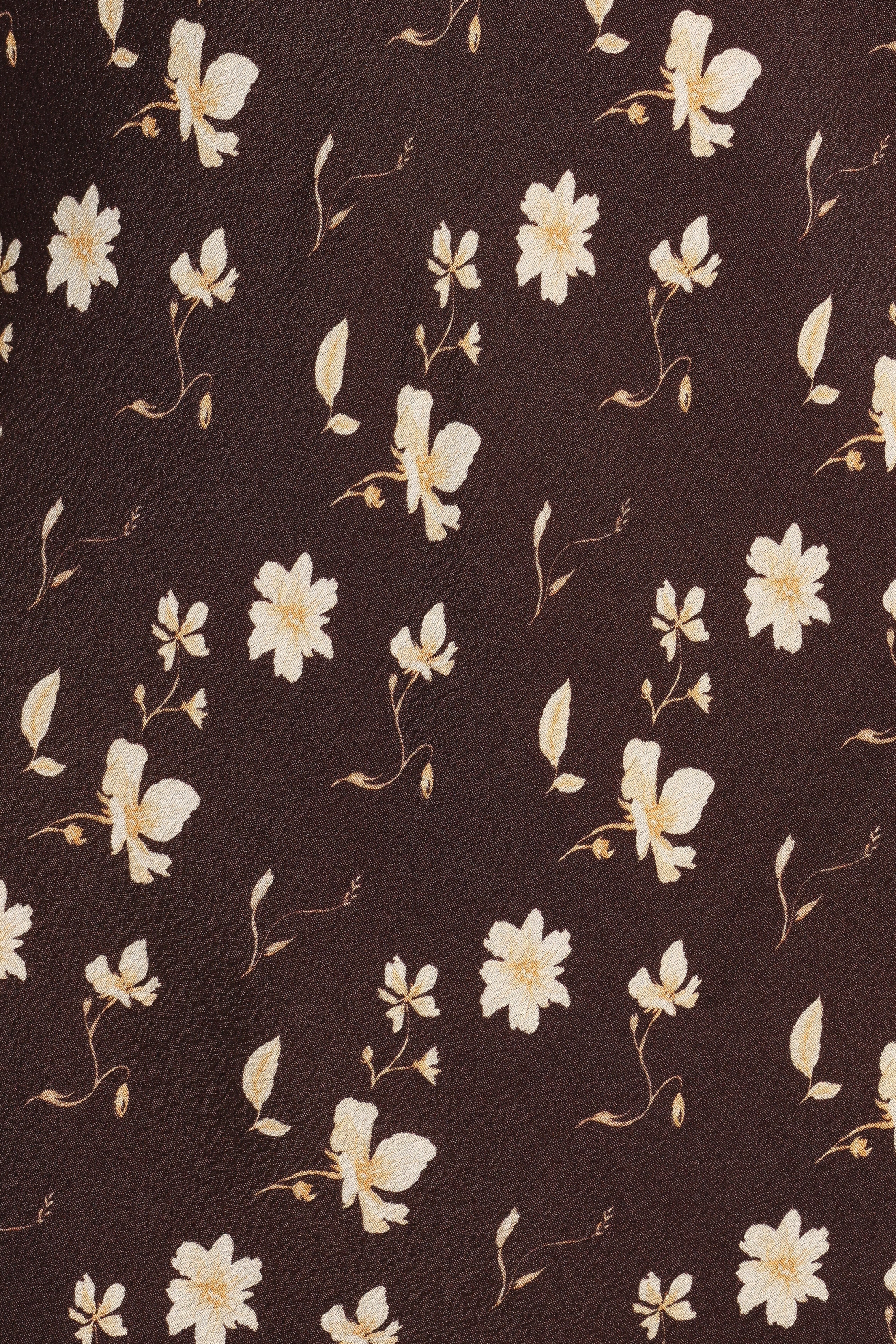 Amity Mini Dress Brown Floral