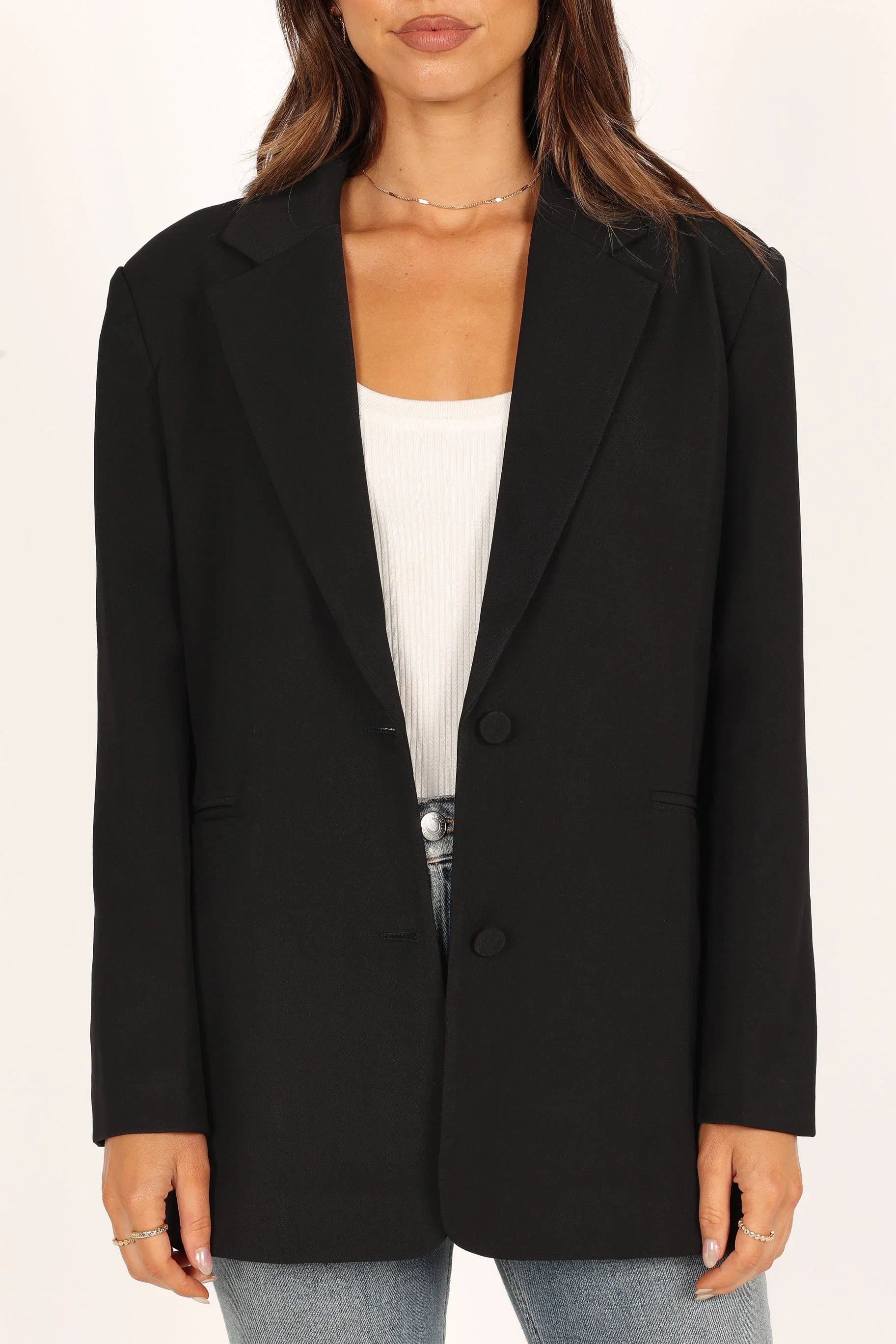 Valentina Blazer Black
