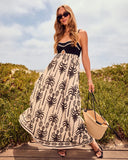 Kylen Printed Maxi Dress