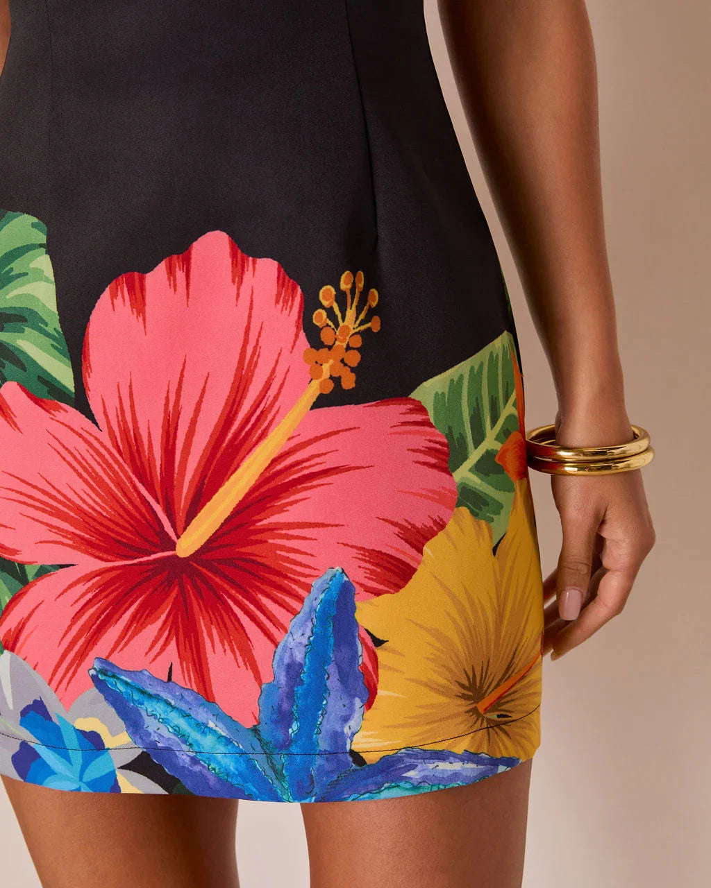 Resort Ritual Tropical Mini Dress