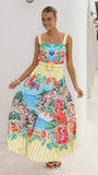 Kancy Maxi Skirt Positano Lemon
