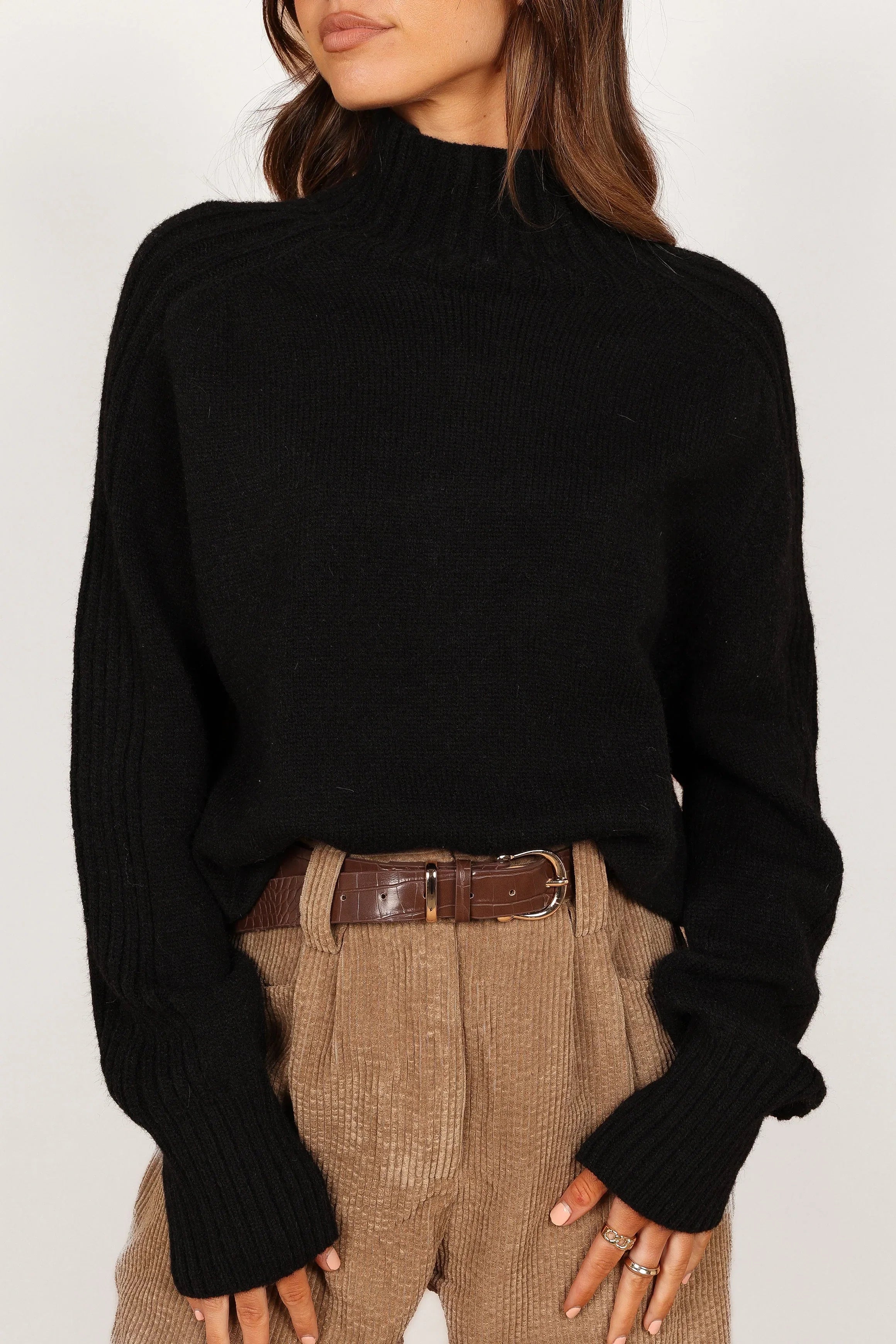 Cersi Knit Sweater Black