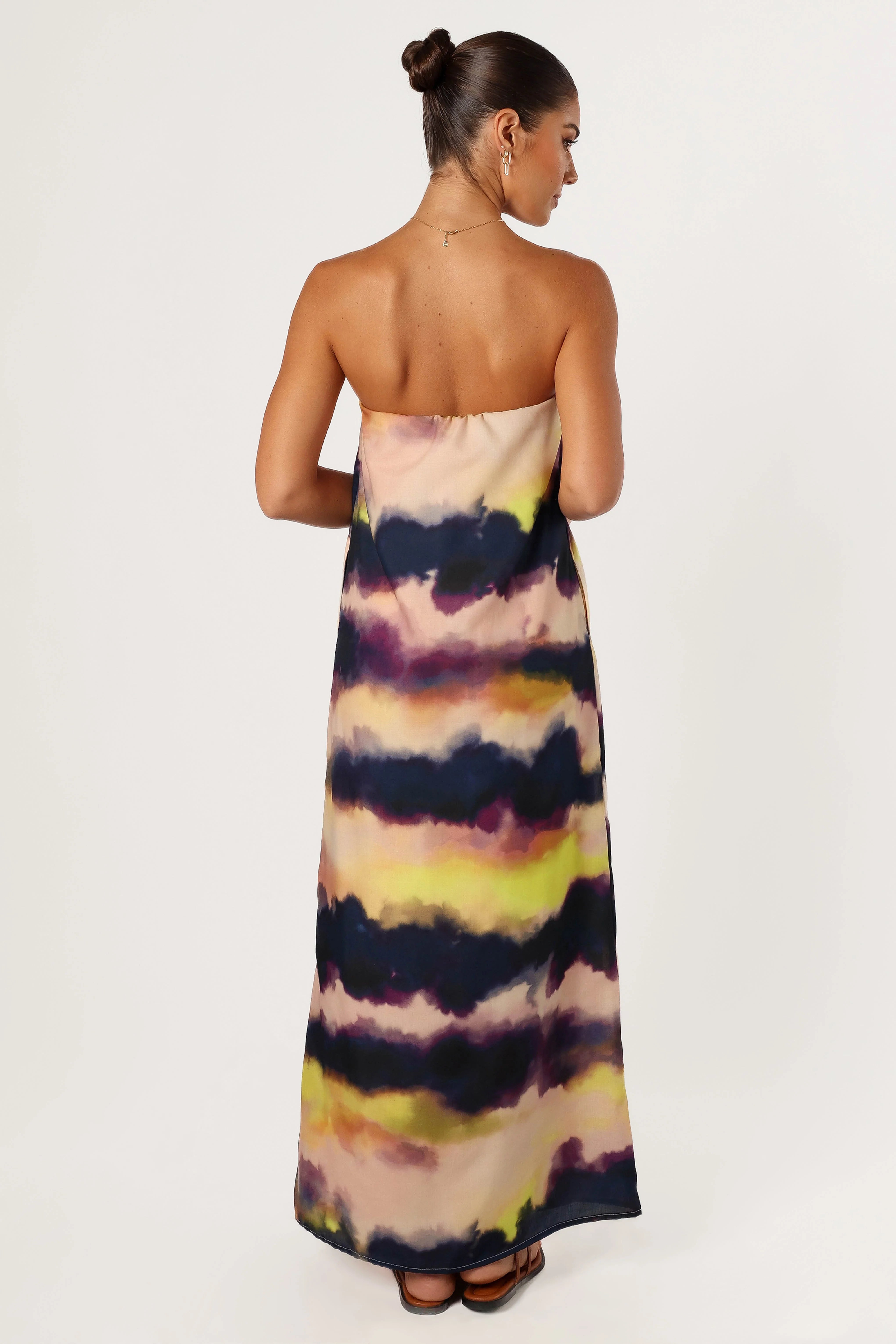 Oasis Strapless Maxi Dress Storm