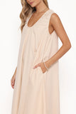 Laurita Maxi Dress Oatmeal