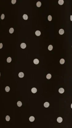 Vika Shorts Black White Polka Dot