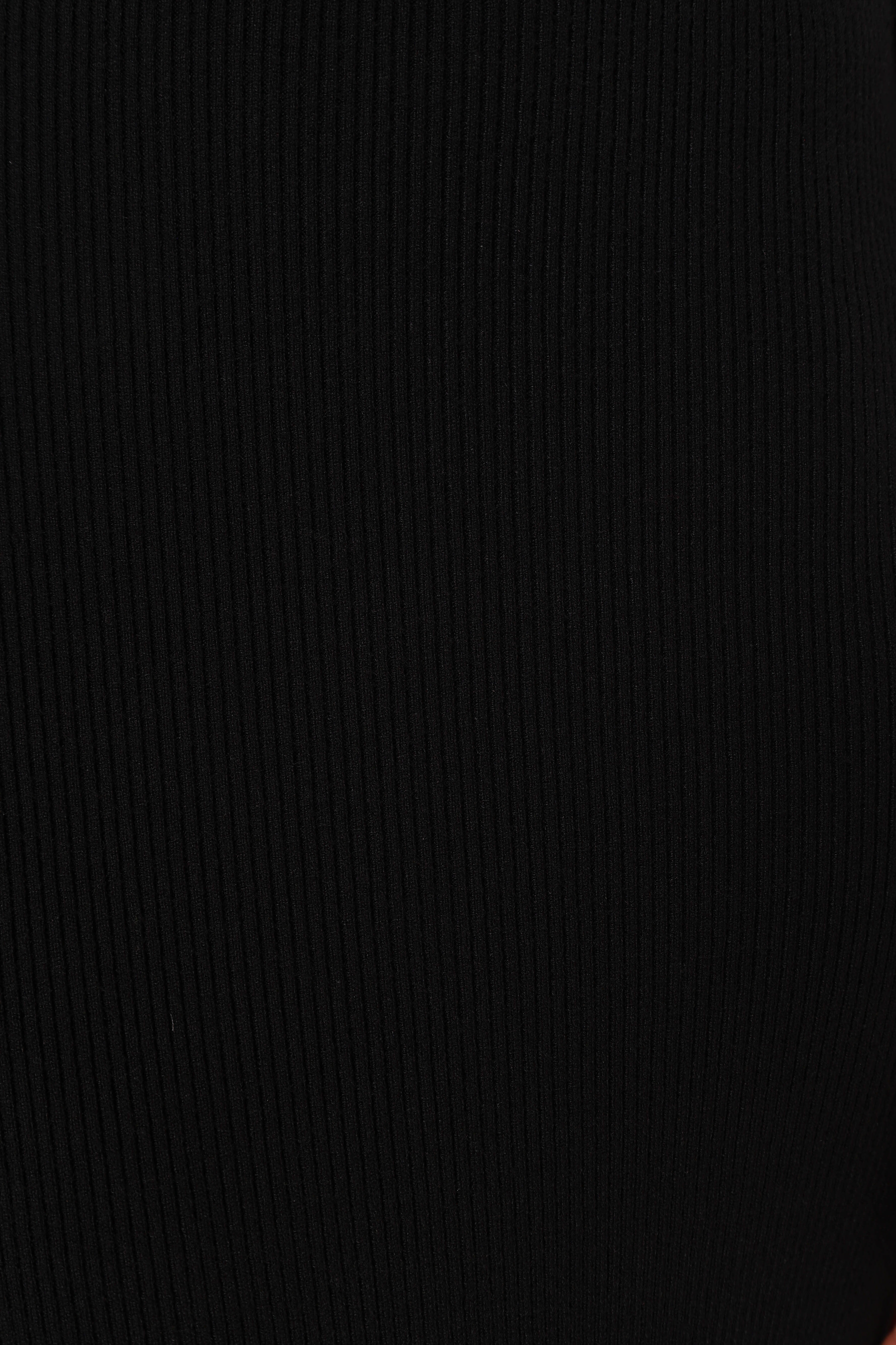 Jonah Long Sleeve Midi Dress Black