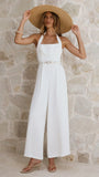 Cleo Jumpsuit White