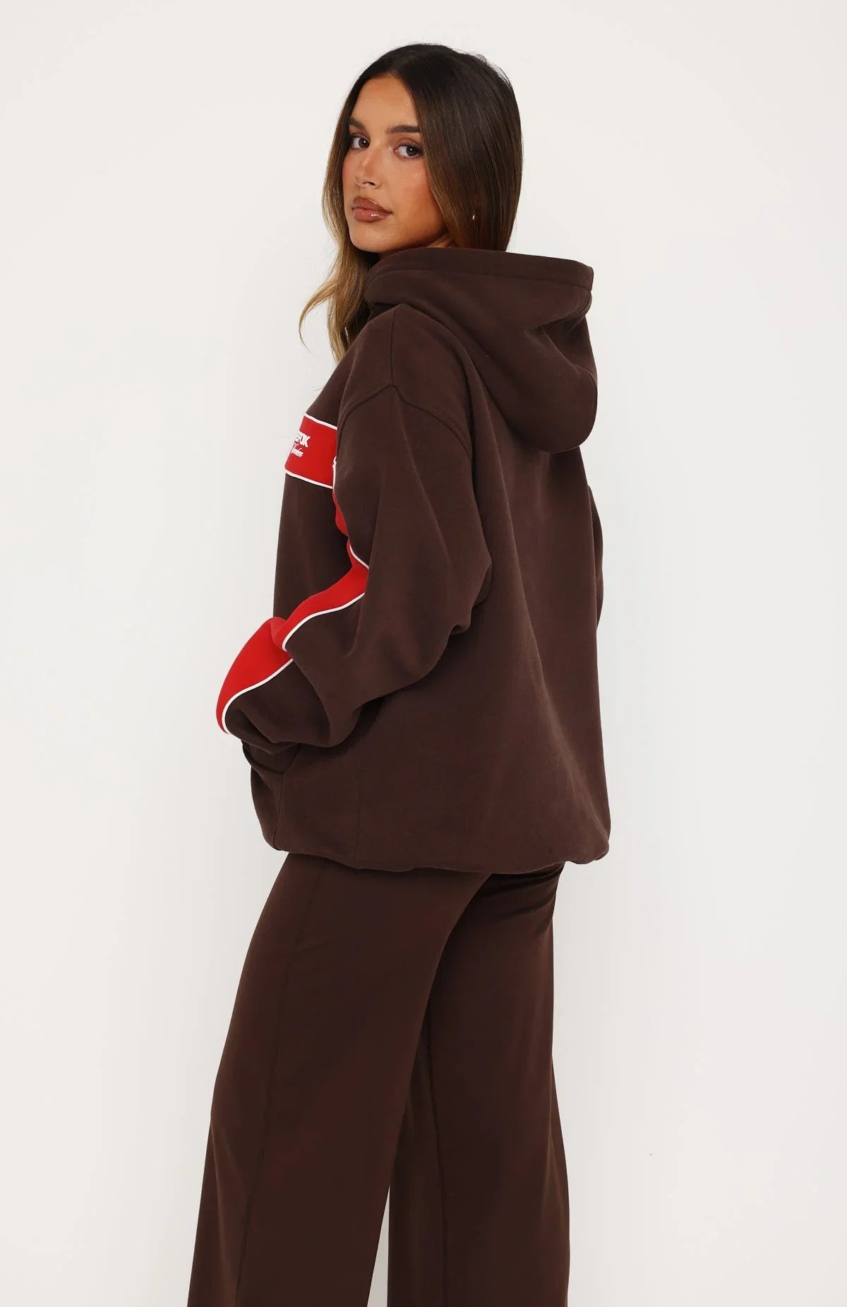 Studio 17 Jules Oversized Hoodie Chocolate