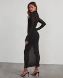 Take Me Dancing Long Sleeve Midi Dress