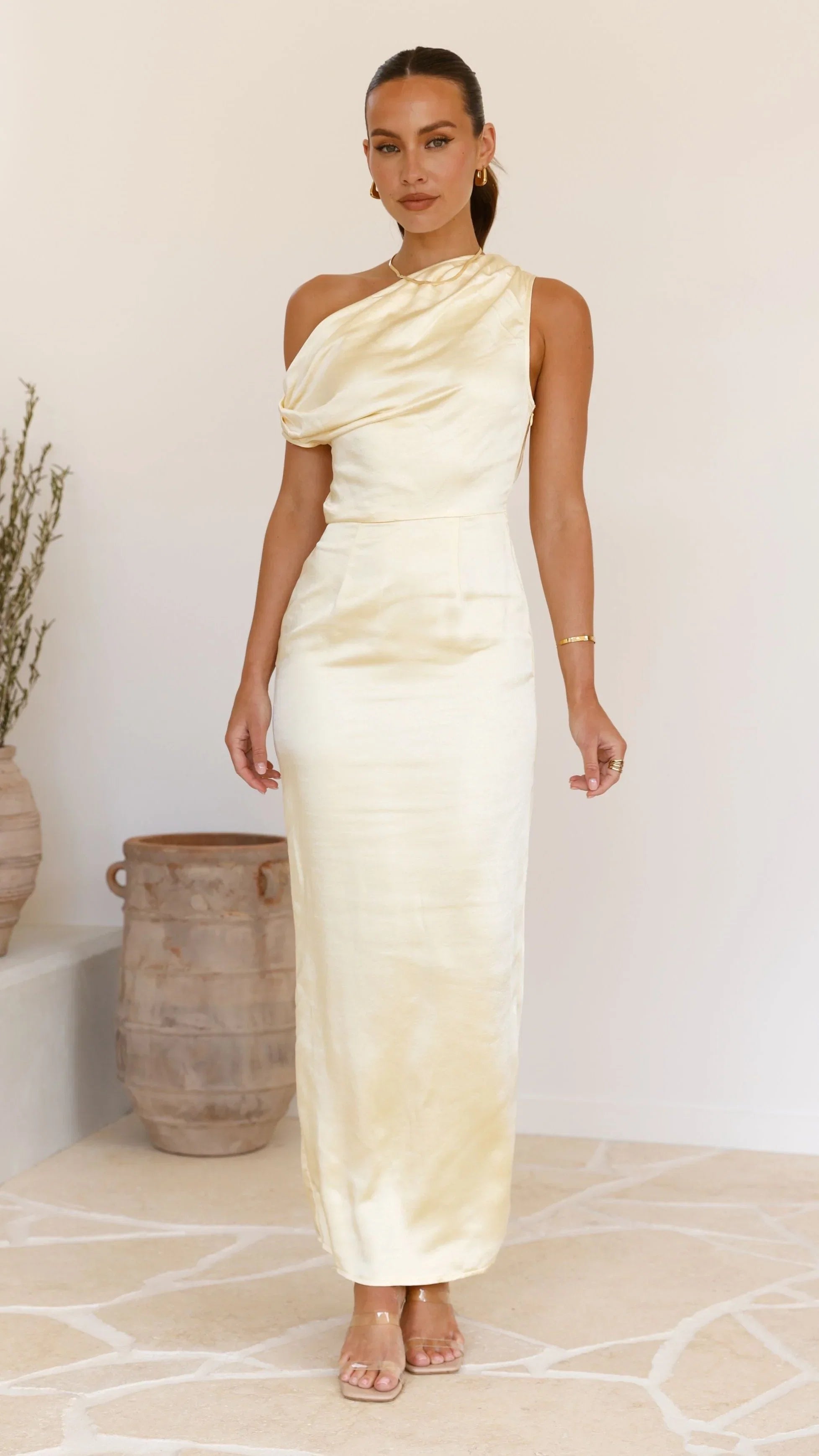 Harlowe Maxi Dress Yellow