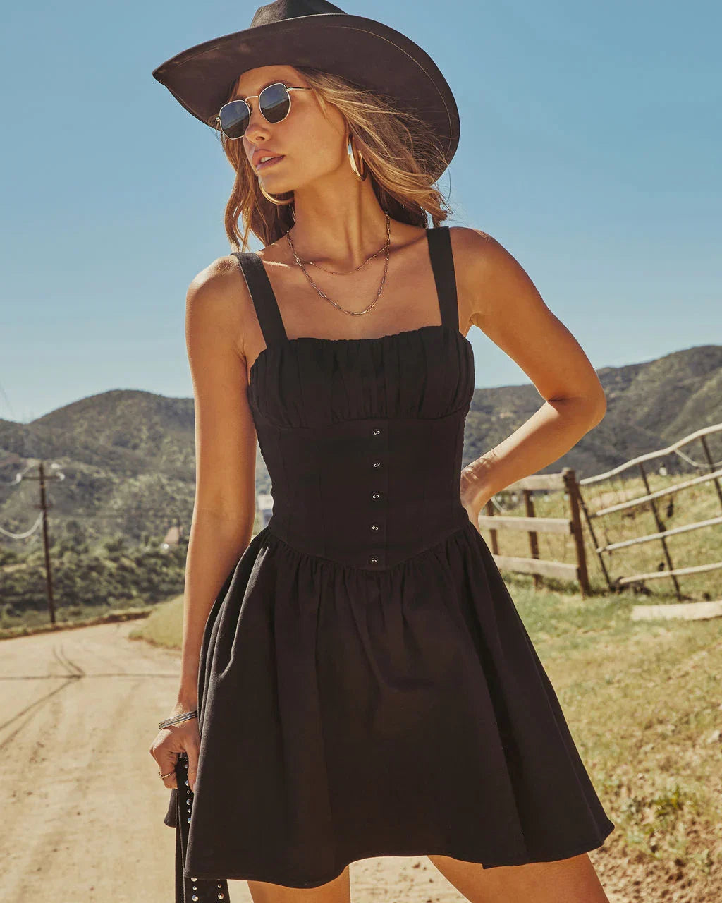 Alisah Fit and Flare Mini Dress