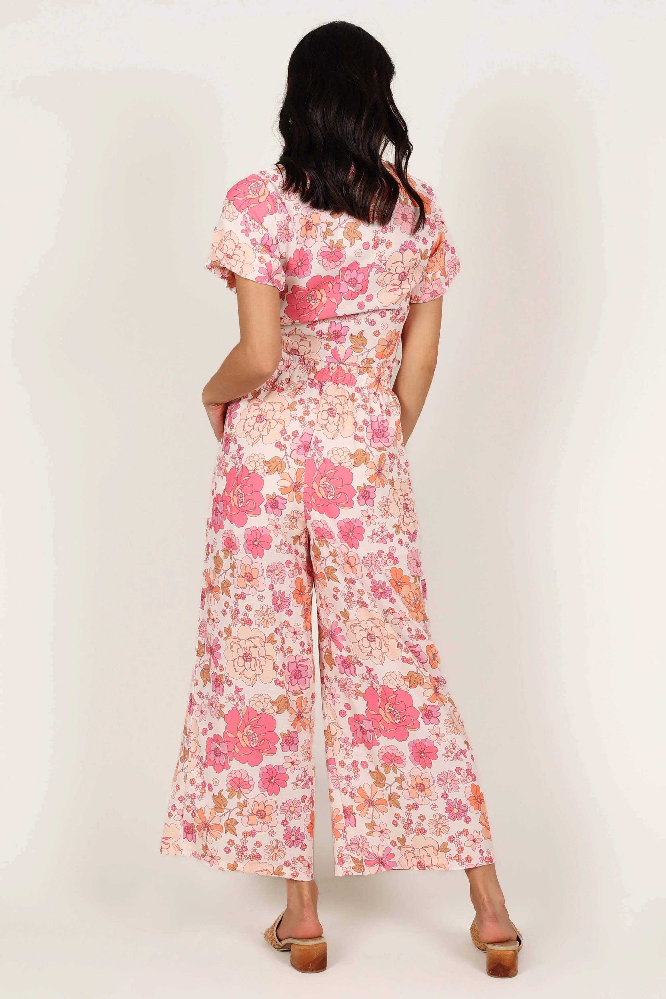 Matilda Top Pant Set Pink Floral