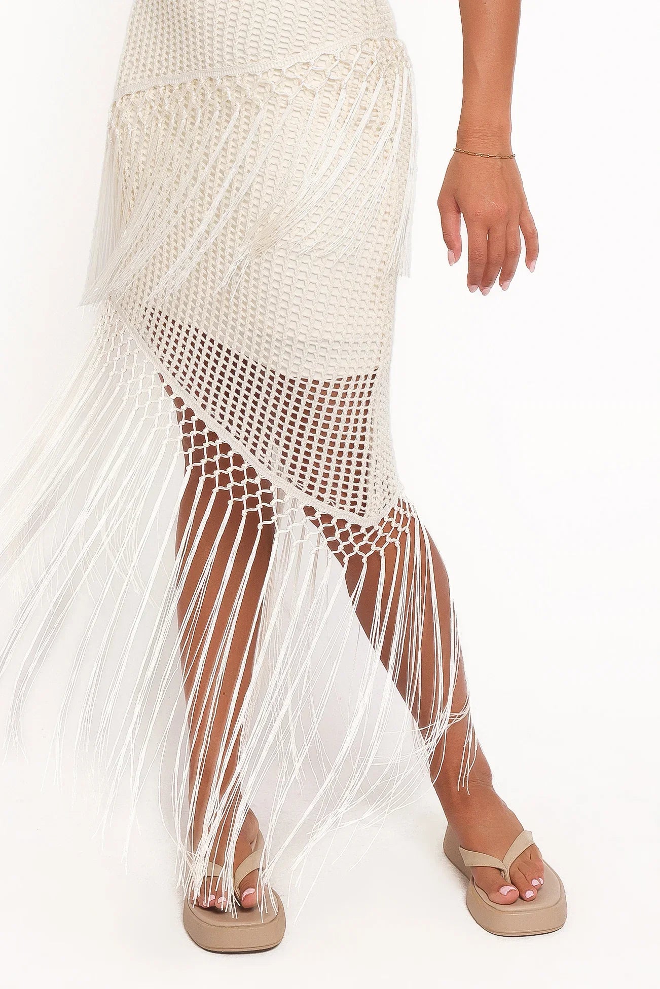 Adella Midi Dress Natural