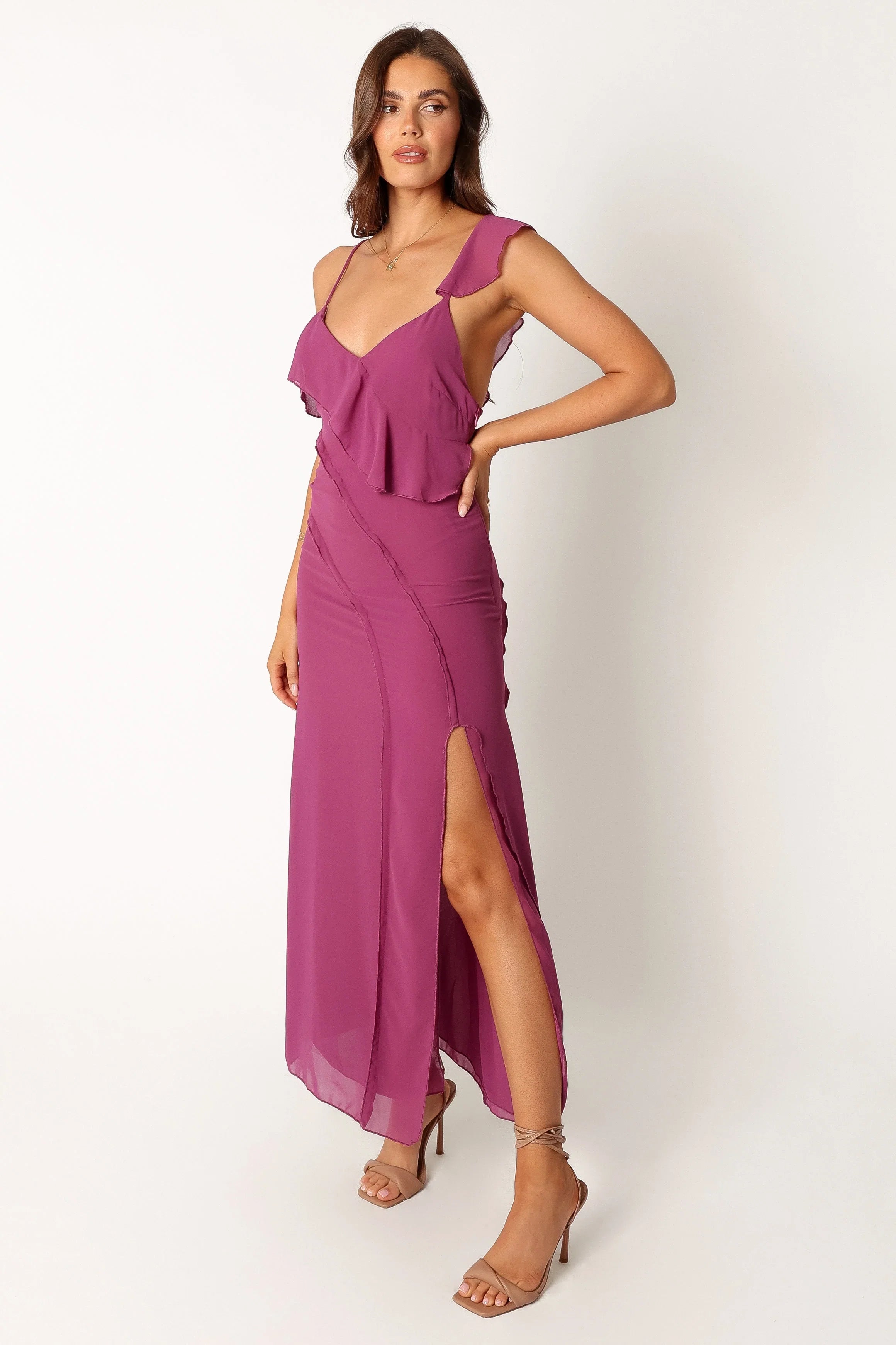Stephy Maxi Dress Purple