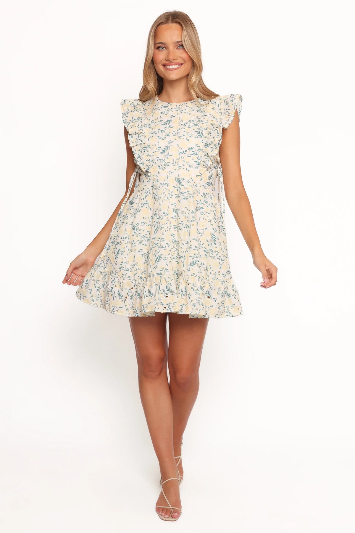 Rosalind Mini Dress Yellow