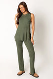 Silvie Knitted Set Olive